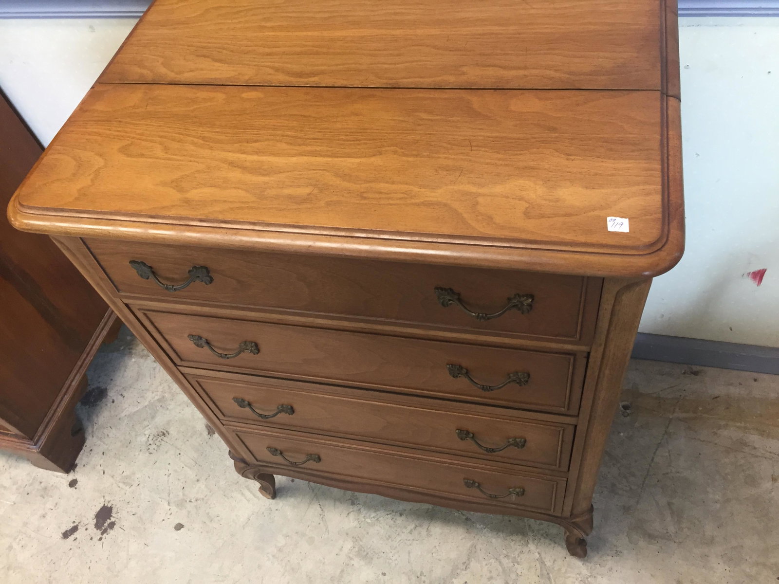 Secretary Desk: Vintage Mahogany Secretary Desk, 36h x 27w x 17d