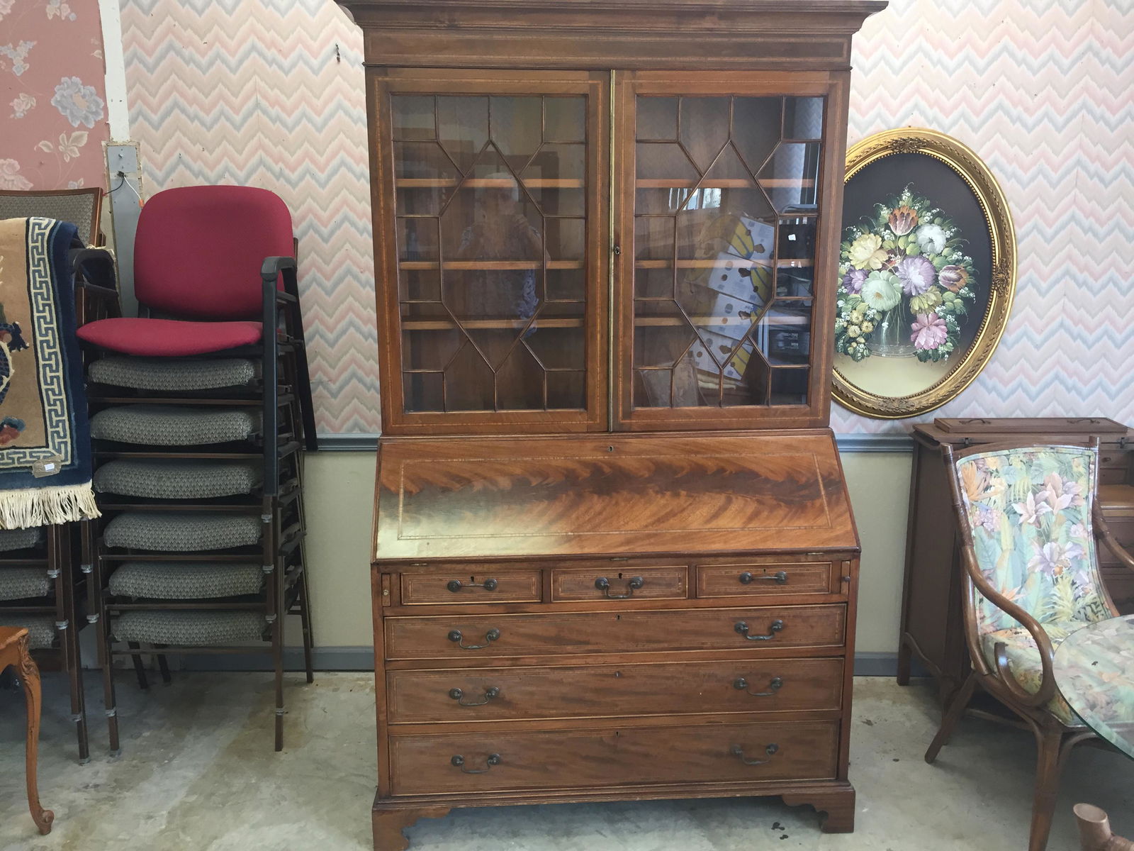 Secretary Desk/Bookcase (1 of 14)