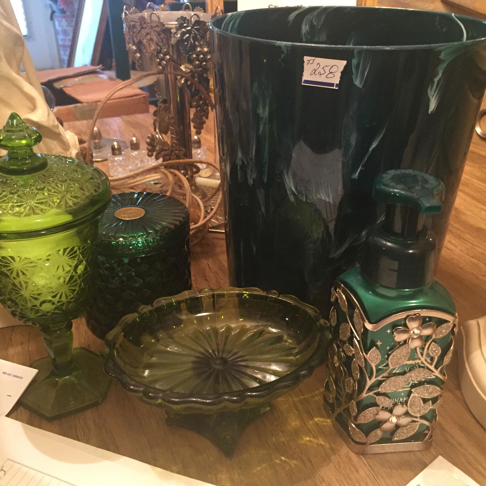 Green Bath Accessories (1 of 1)