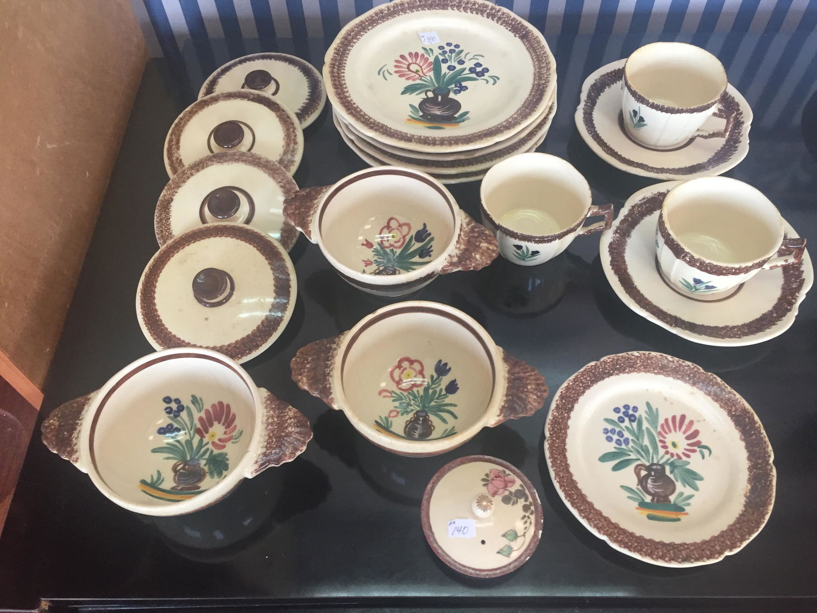 Antique Quimper-France Pottery (1 of 6)