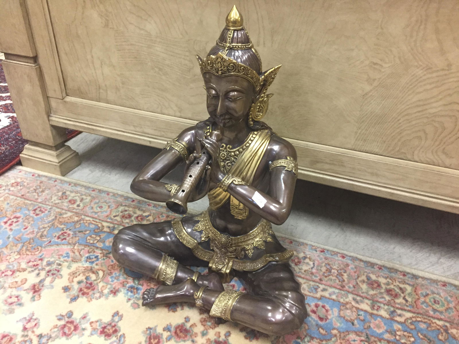 Bronze Thai Flute Player (1 of 7)