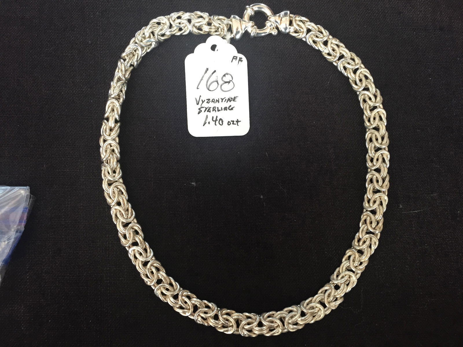 16"Byzantine Sterling Necklace (1 of 2)