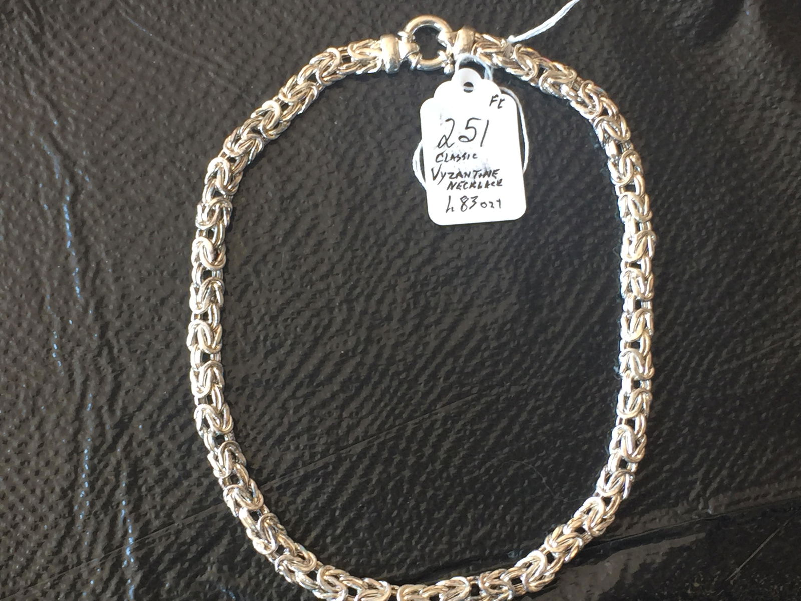 STERLING BYZANTINE Necklace (1 of 2)