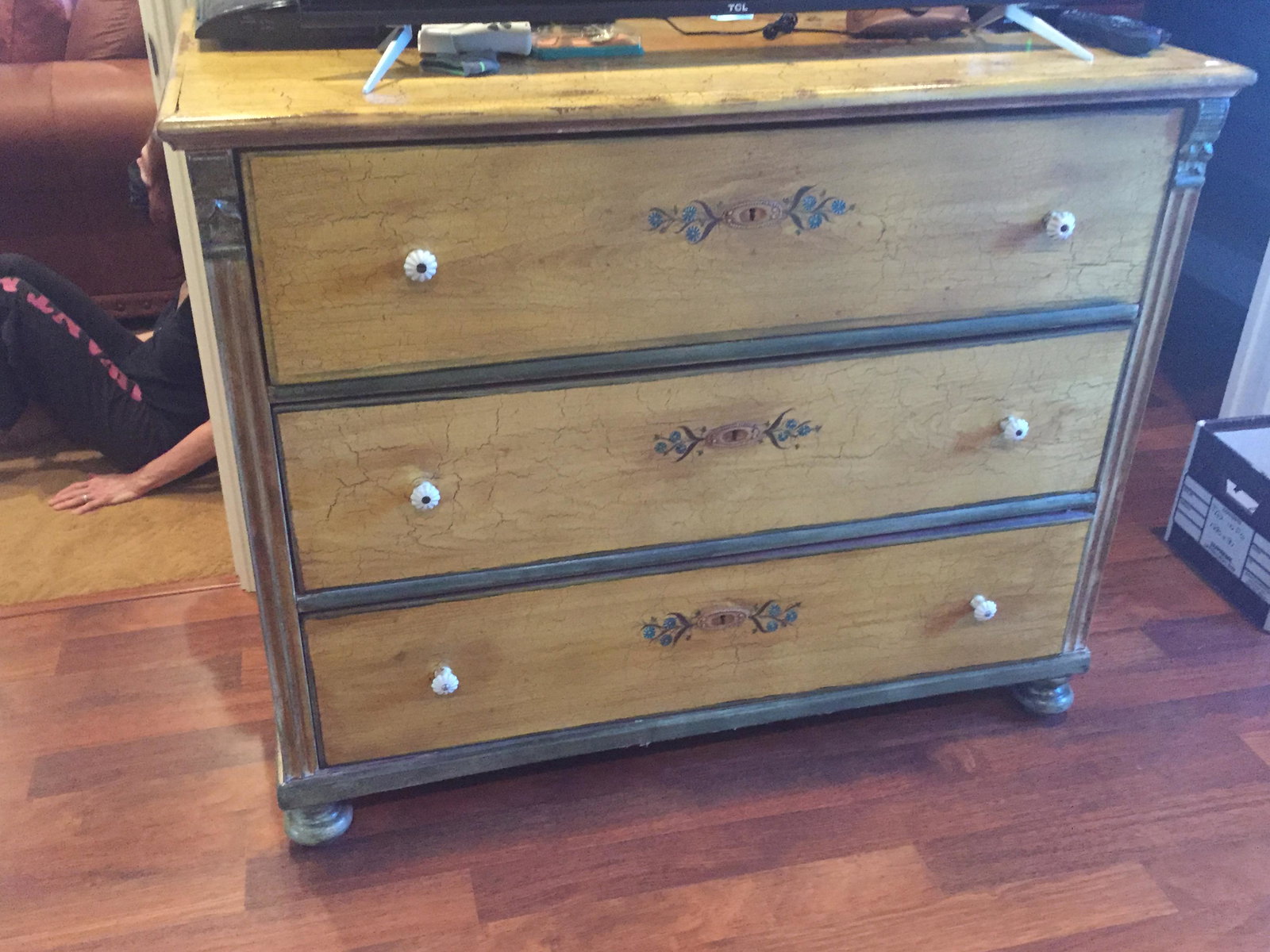 Hand Painted Chest (1 of 6)