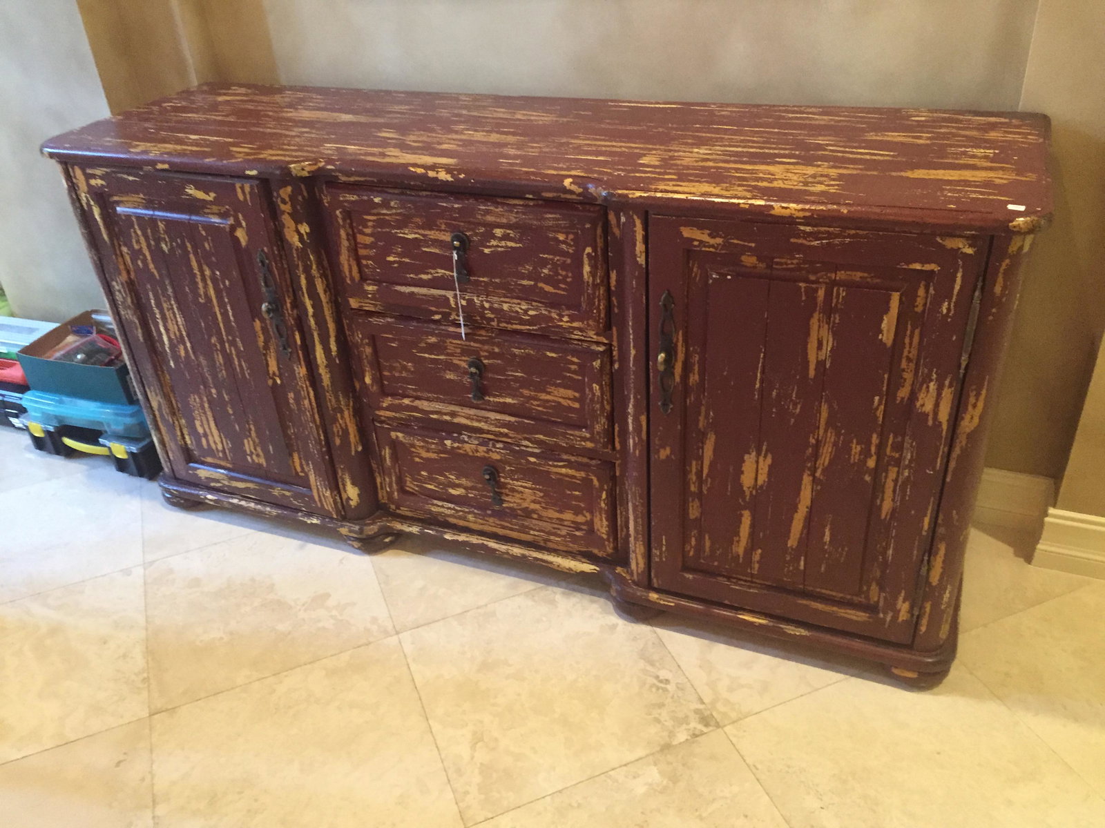 Rustic Deisgner Cabinet (1 of 3)