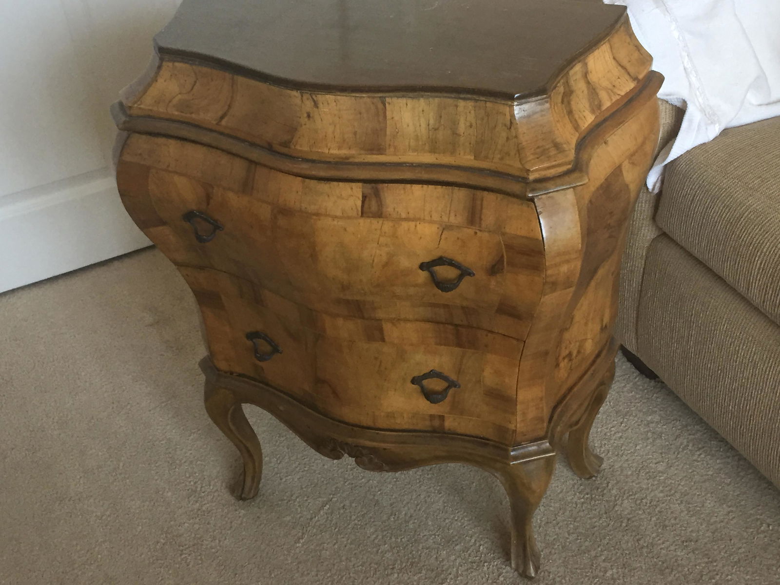 Small Bombay 2-drawer Chest (1 of 3)