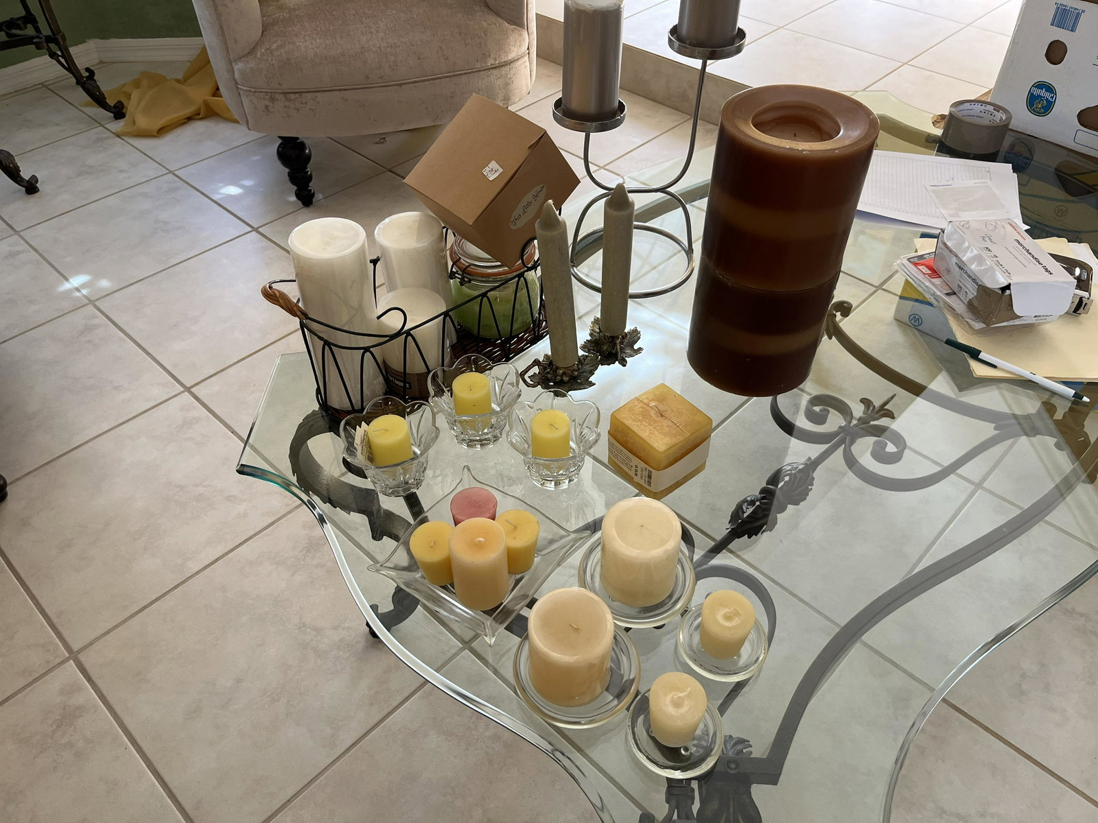 Box Lot, Candles plus (1 of 2)