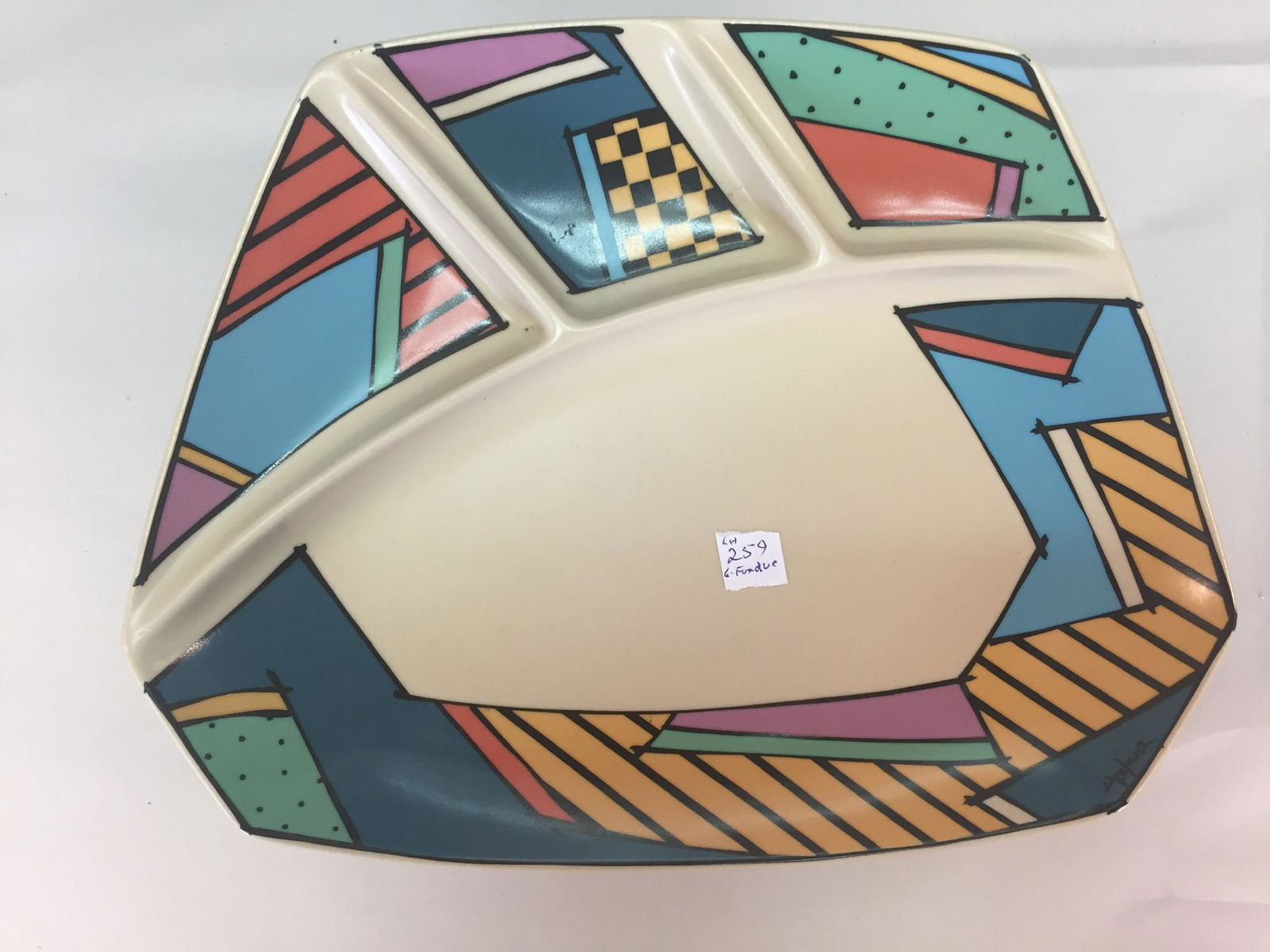 6-'Flash' Fondue Plates (1 of 2)