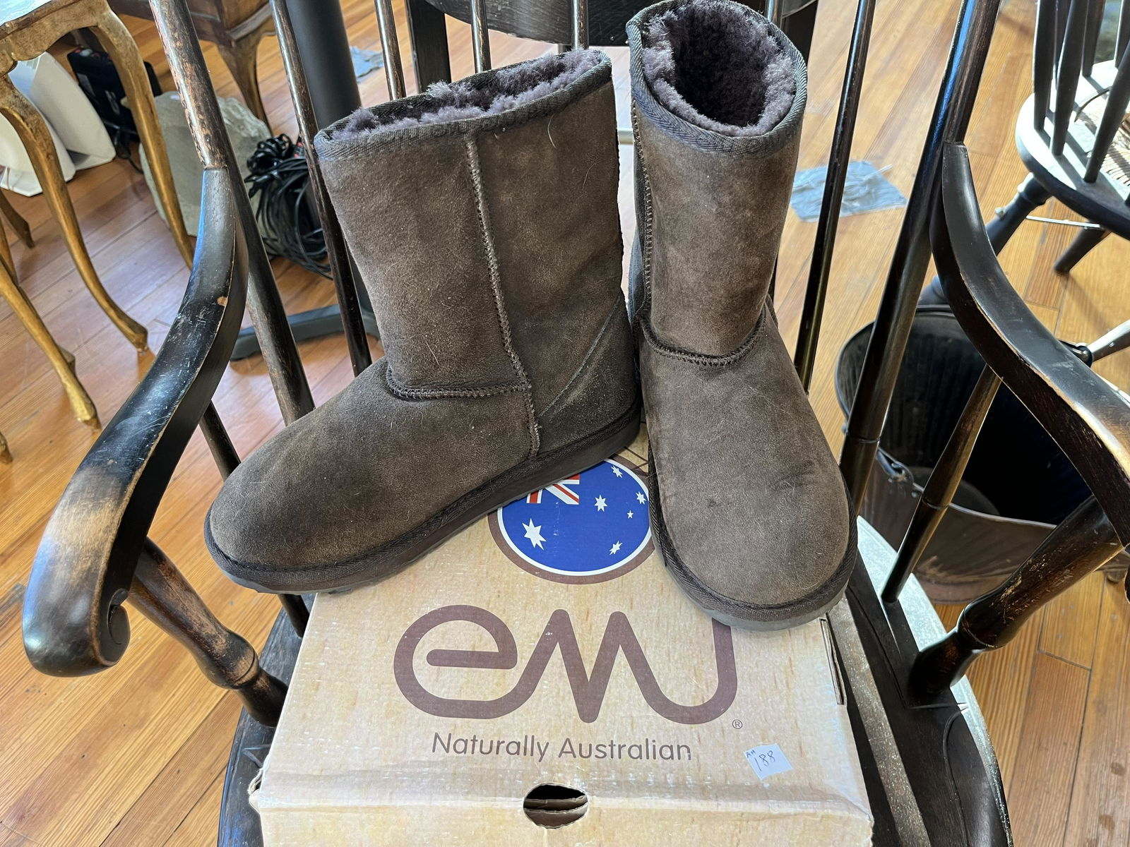 Fur Lined Austrian Booties (1 of 4)