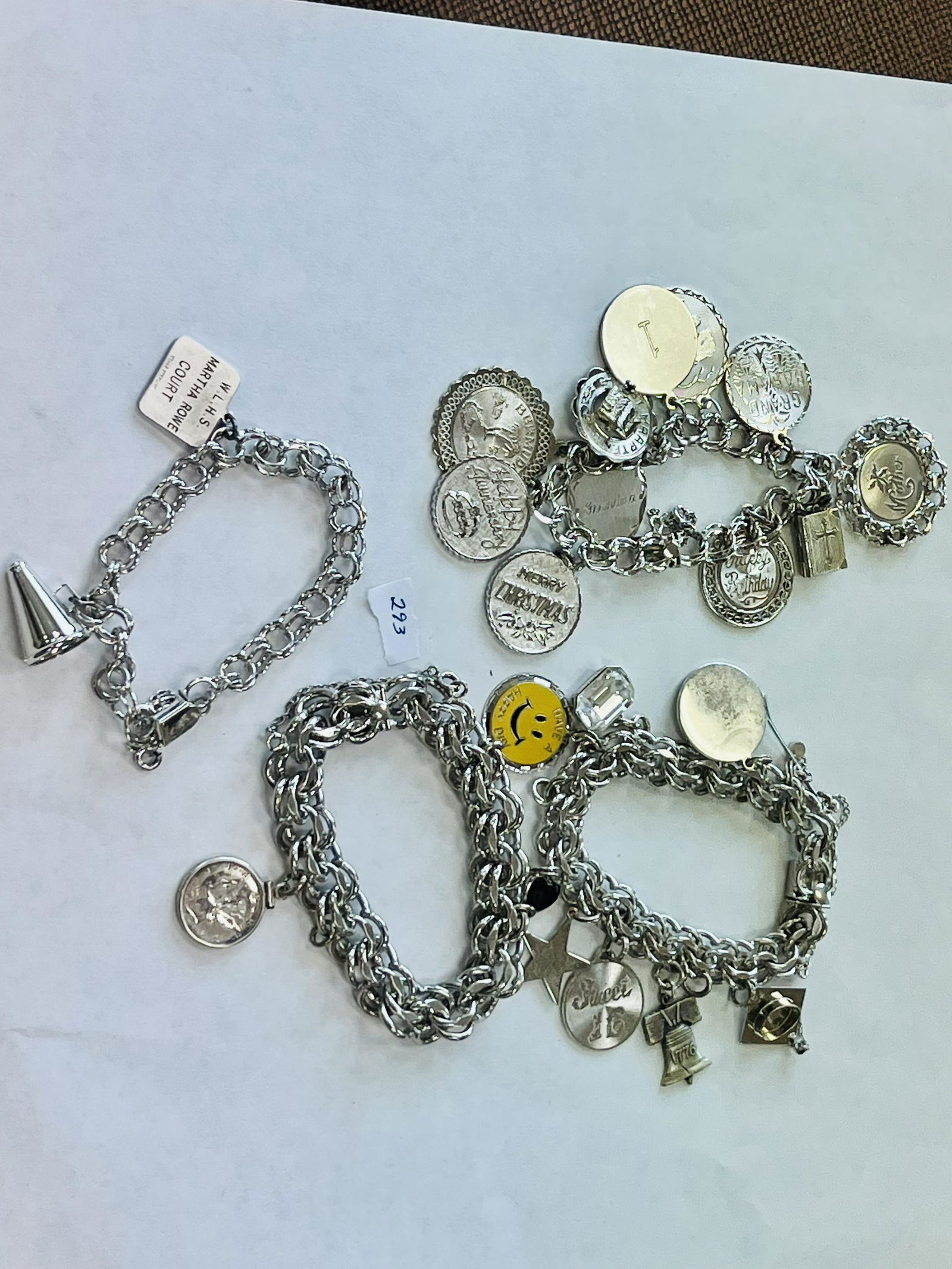 4-Sterling Charm Bracelets (1 of 5)
