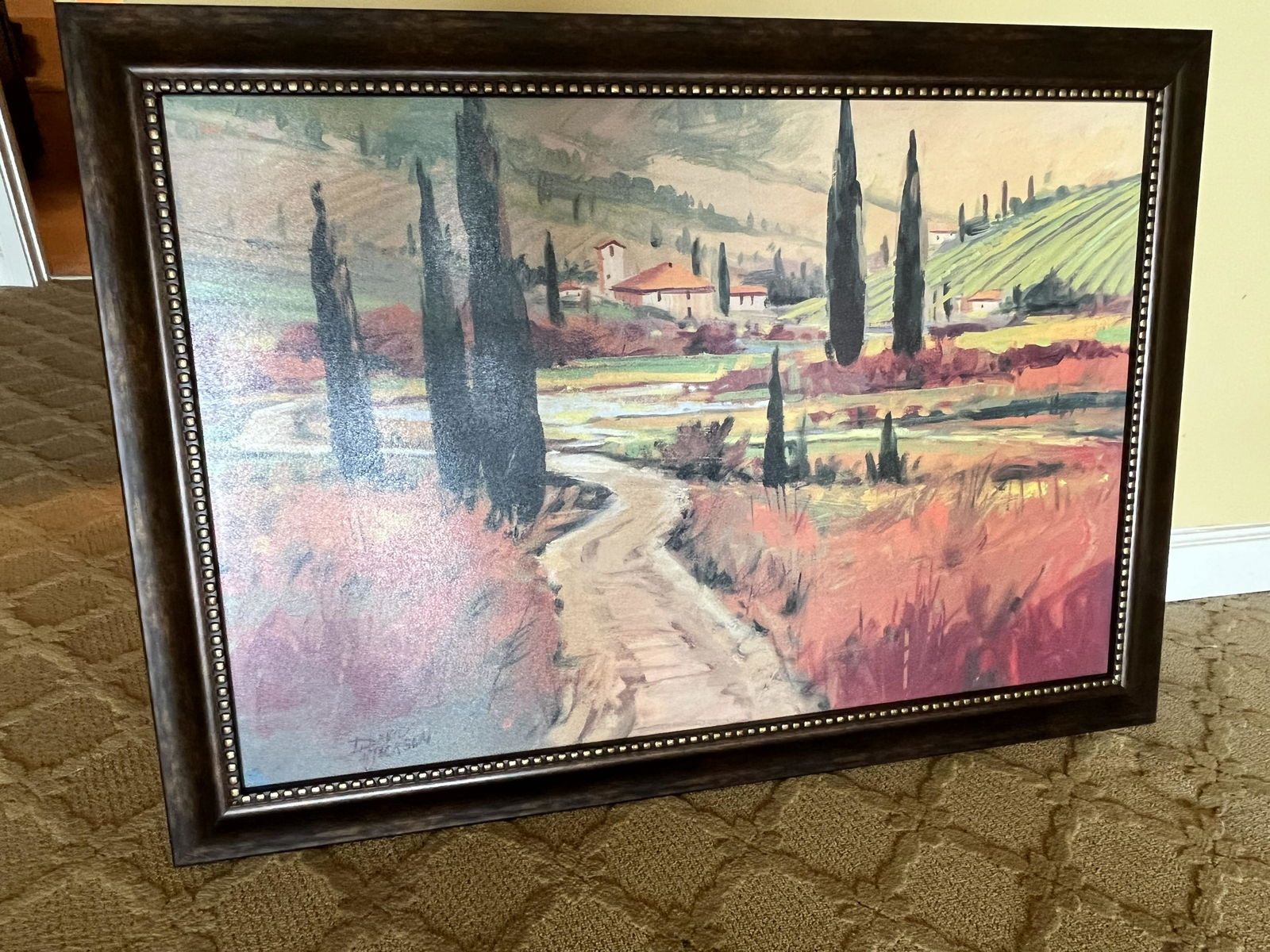 Oil/Canvas'Land Scape' D. Jackson (1 of 4)