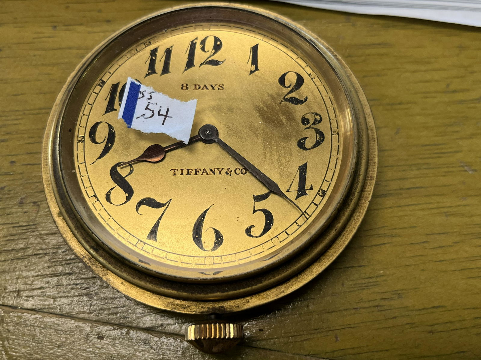 Tiffany 8-Day Travel Clock (1 of 3)