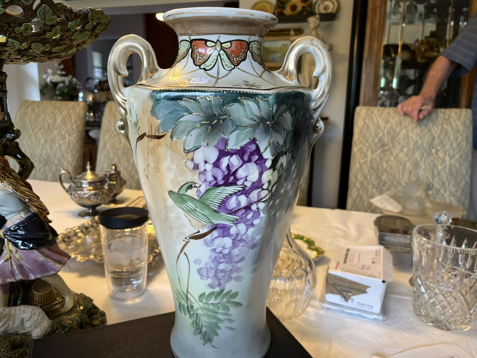 Hand Painted Nippon Vase (1 of 6)