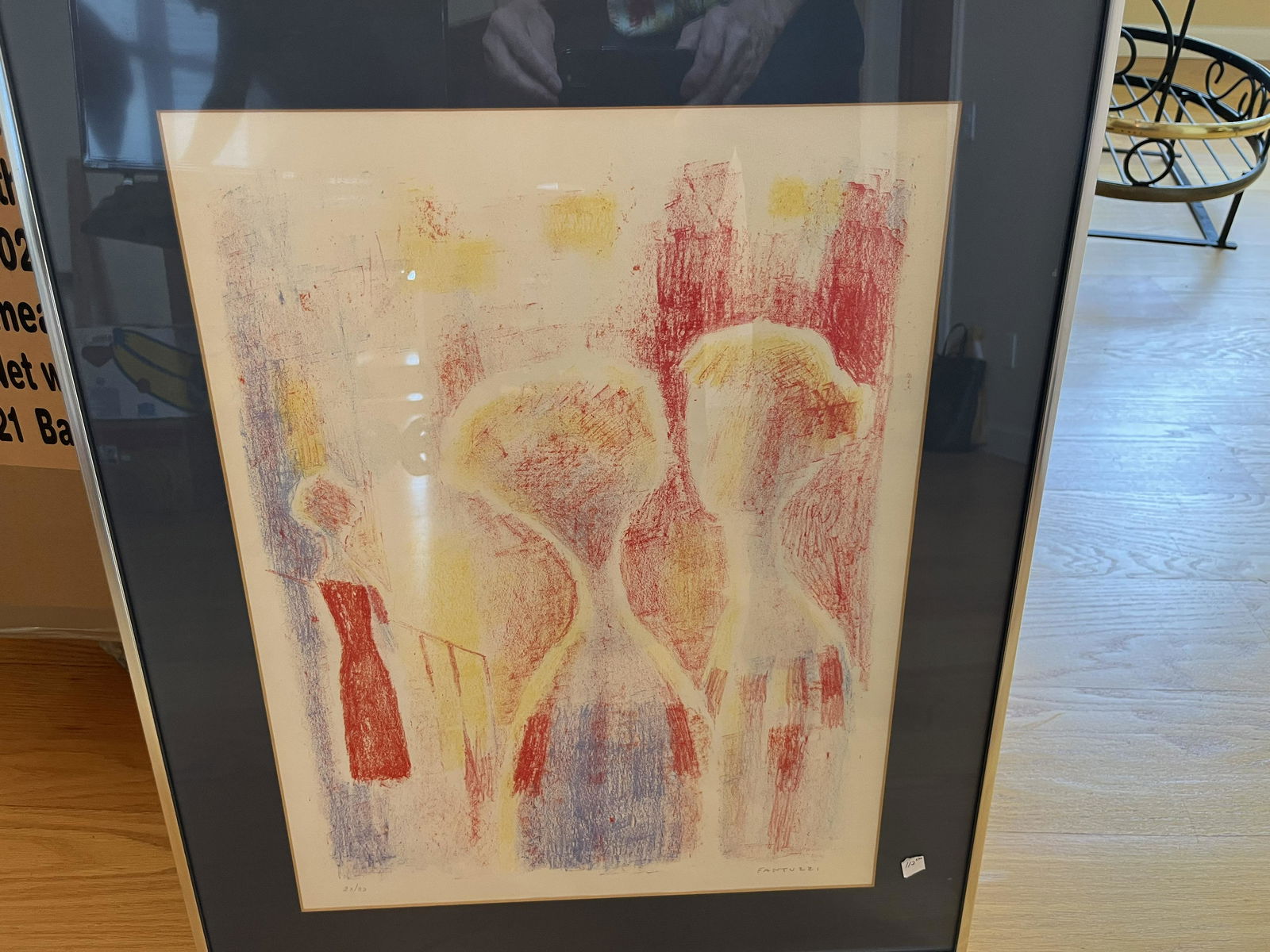 Litho 'Abstract' by Fantuzzi (1 of 2)