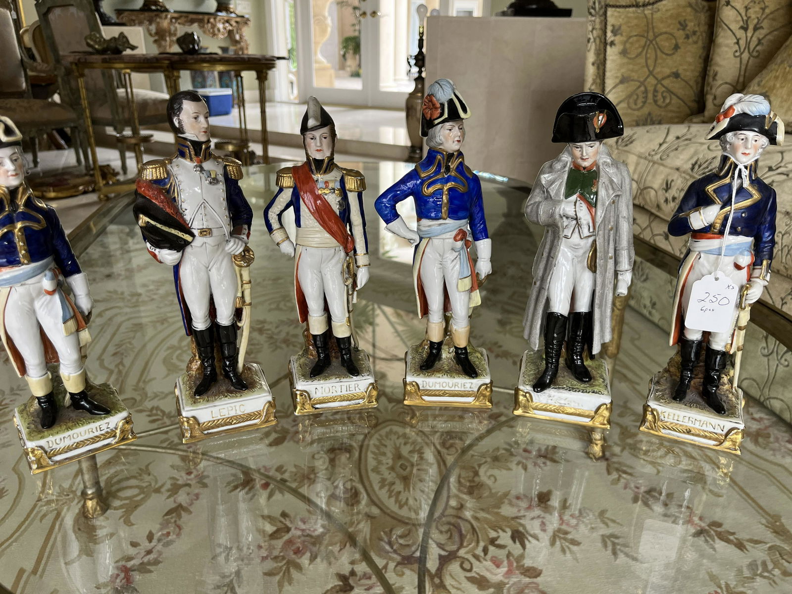 6-Porcelain Military Figurines (1 of 8)