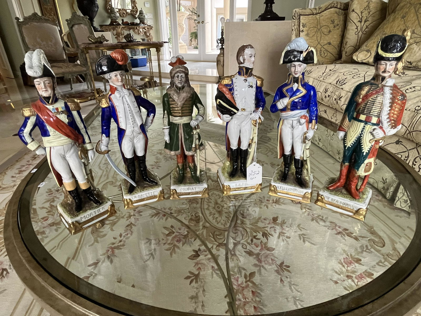 6-Porcelain Military Figurines (1 of 7)