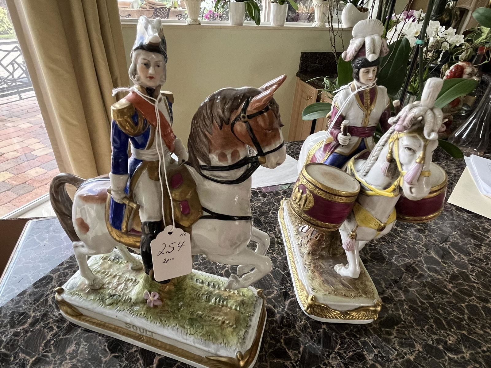 2-Porcelain Military Figurines (1 of 2)