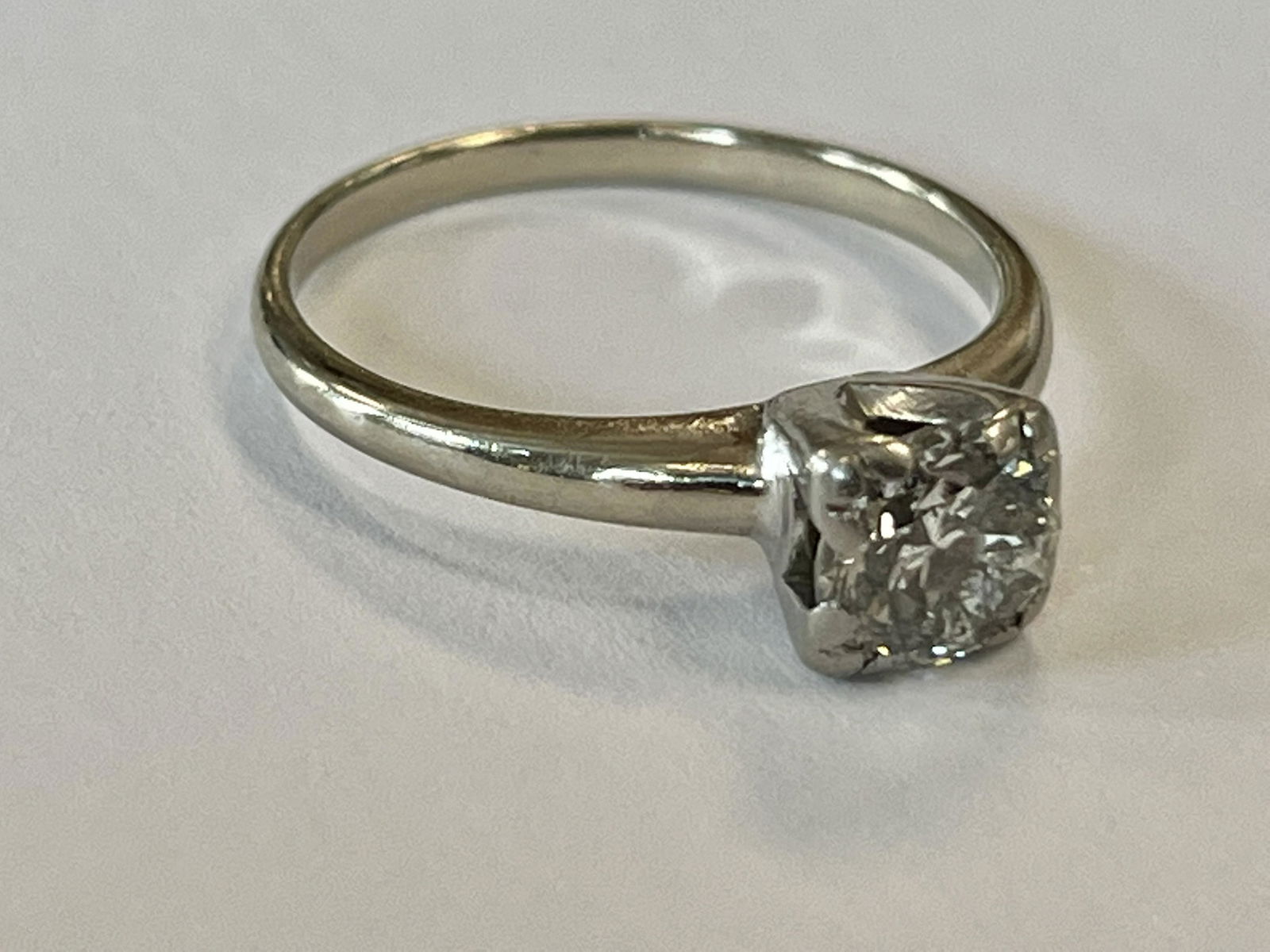 14k WG Dia.Ring, size 6.5 (1 of 4)