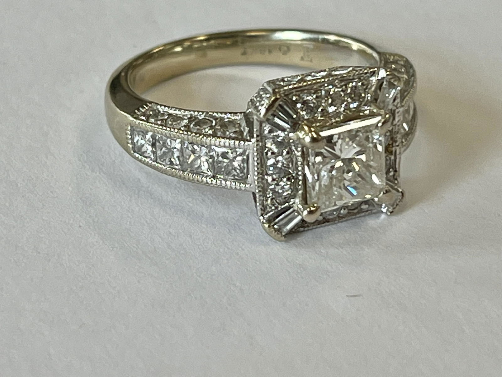 18K WG Dia.Ring, size 5.5 (1 of 4)