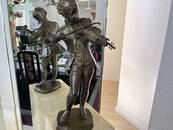 19th c. Bronze of Mozart by G. Gueyton