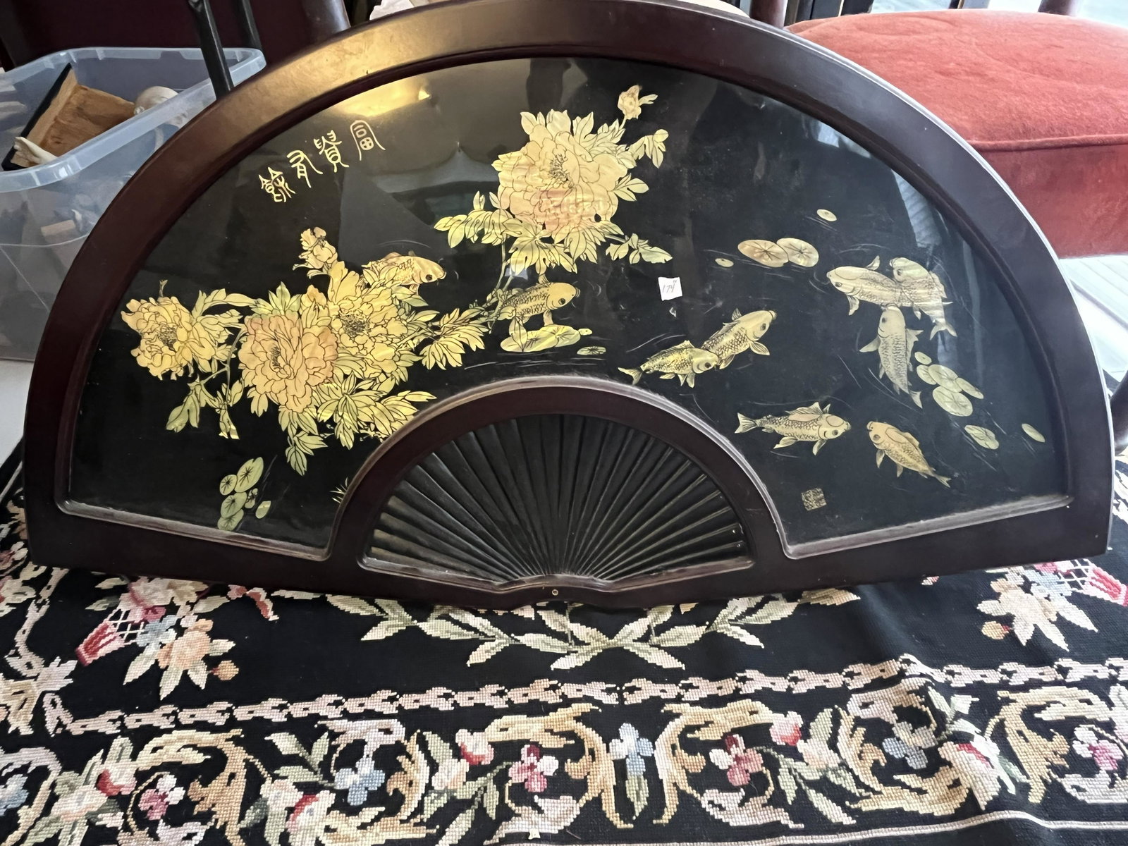 Mother of Pearl Fish in Shadow Box: Mother of Pearl Fish in Shadow Box
