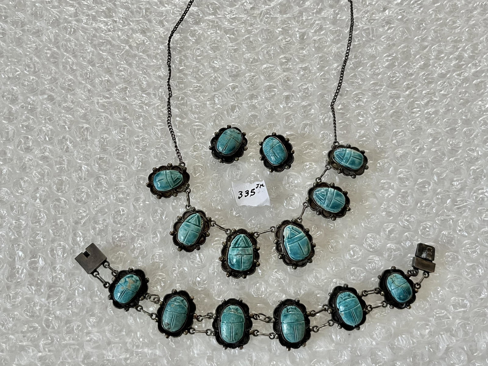 Vintage Neck.Brace.Earr: Vintage Necklace, Bracelet & Earrings