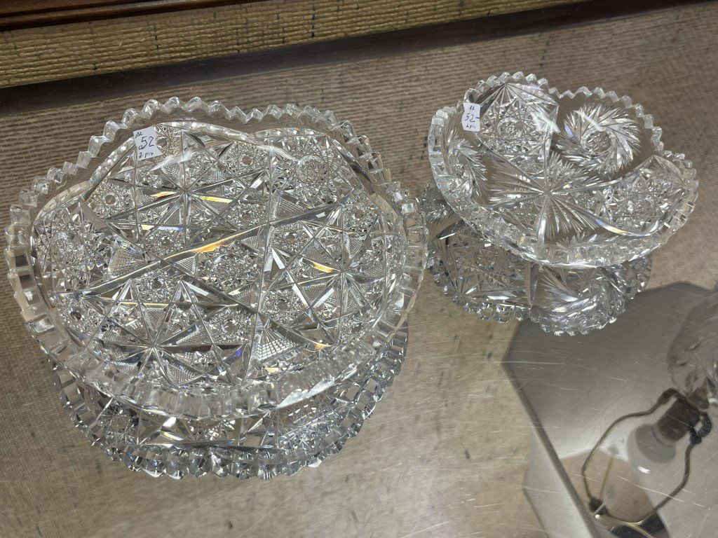 Crystal Bowls 2pcs. (1 of 6)