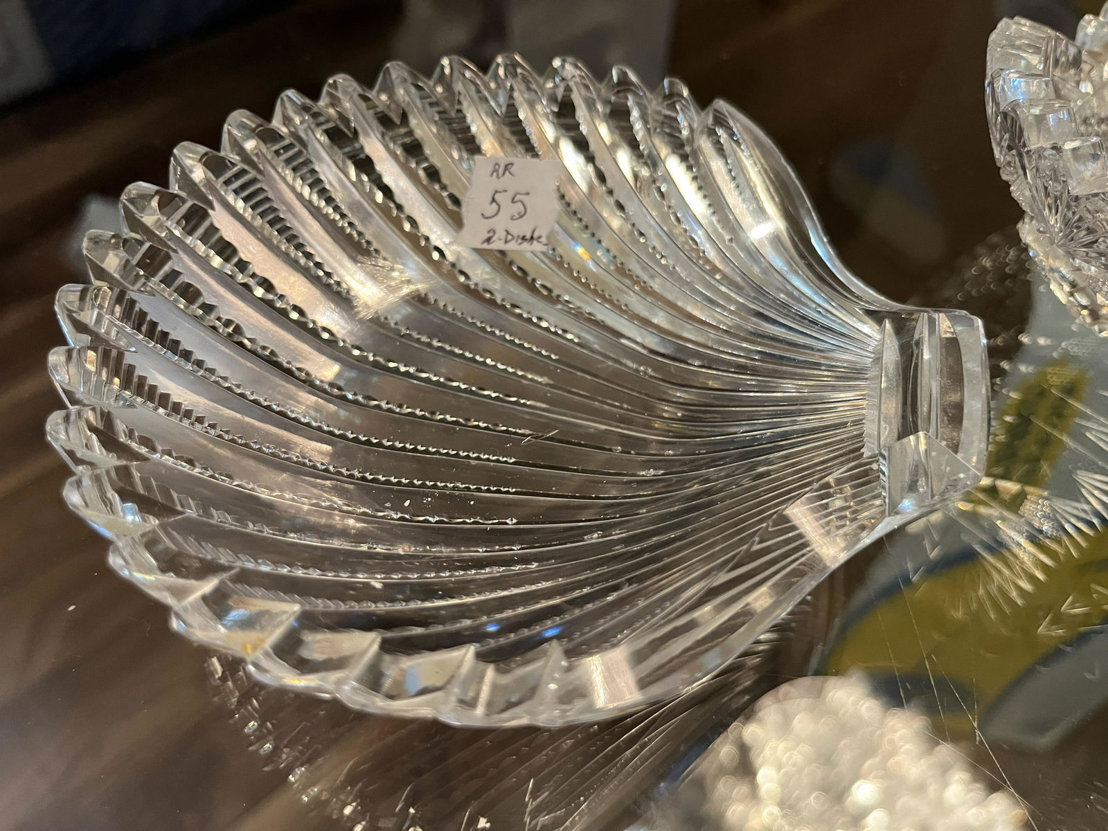 Crystal Dishes 2pcs. (1 of 4)