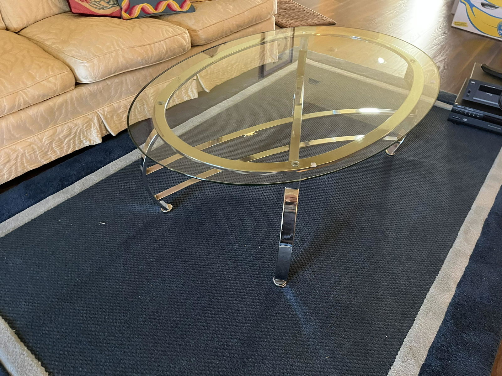 Chrome Coffee Table (1 of 6)