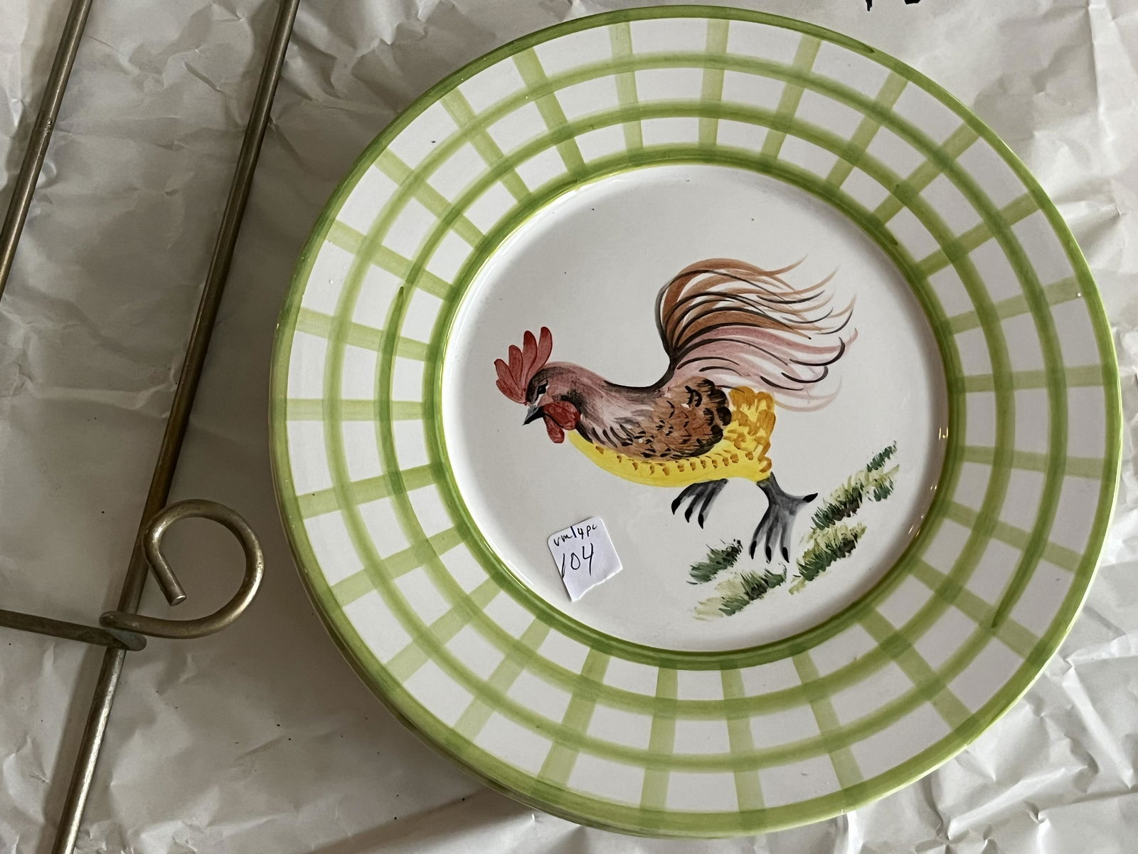 Rooster Plates (1 of 2)