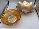 4-Carnival Glass Bowls