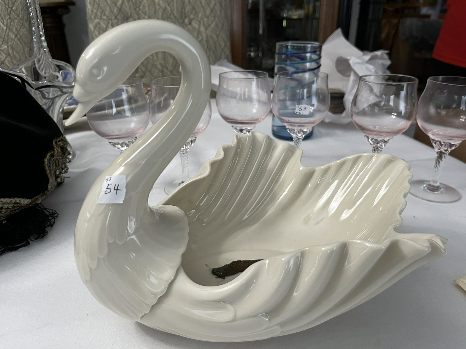Lenox Swan: Lenox Swan Dish - Classic Lenox Swan Bowl