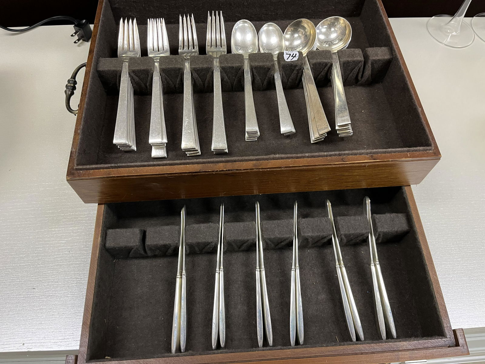 12pl. Set Sterling Flatware (1 of 3)