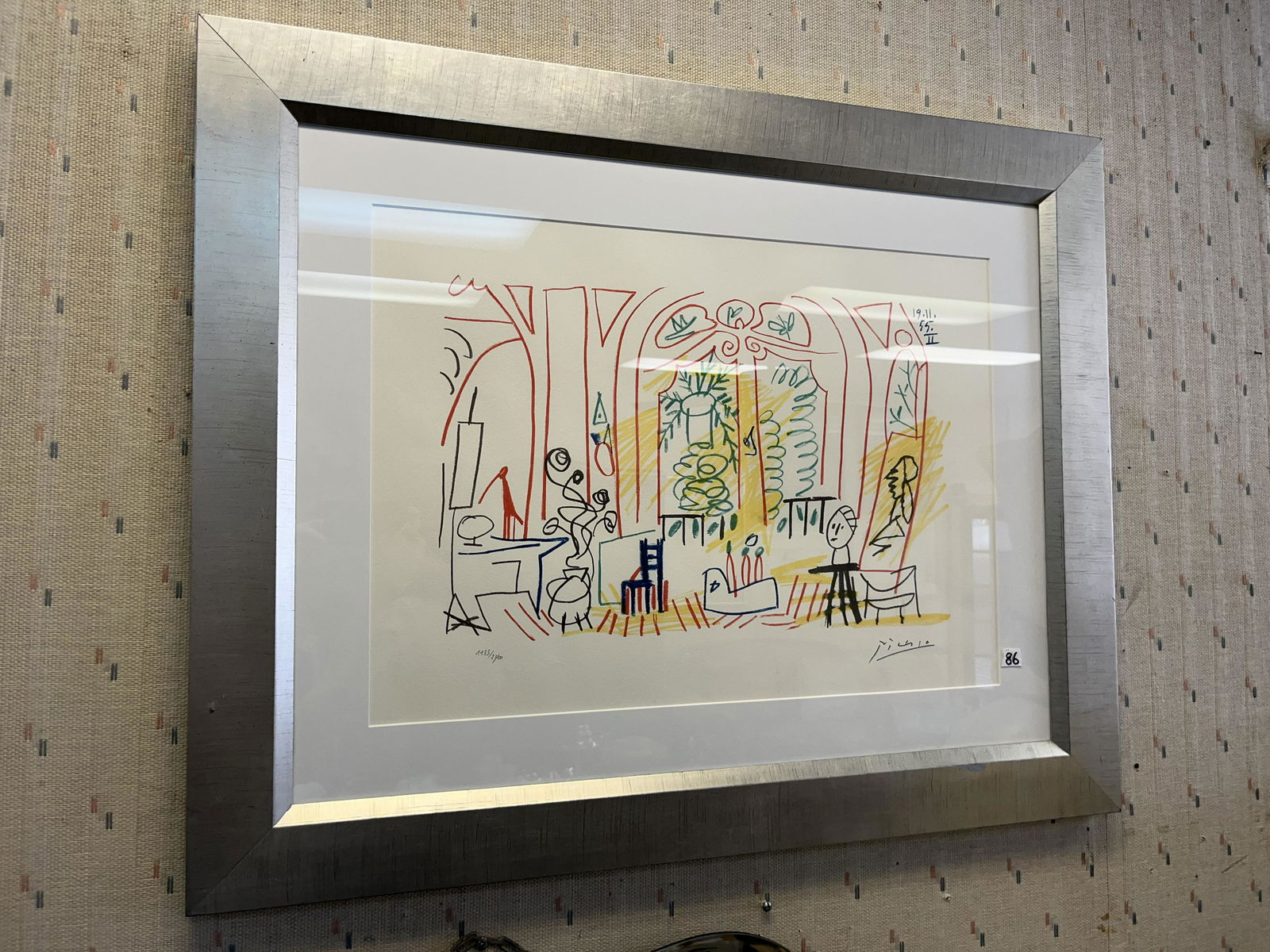 Picasso Print 'Abstract' (1 of 3)