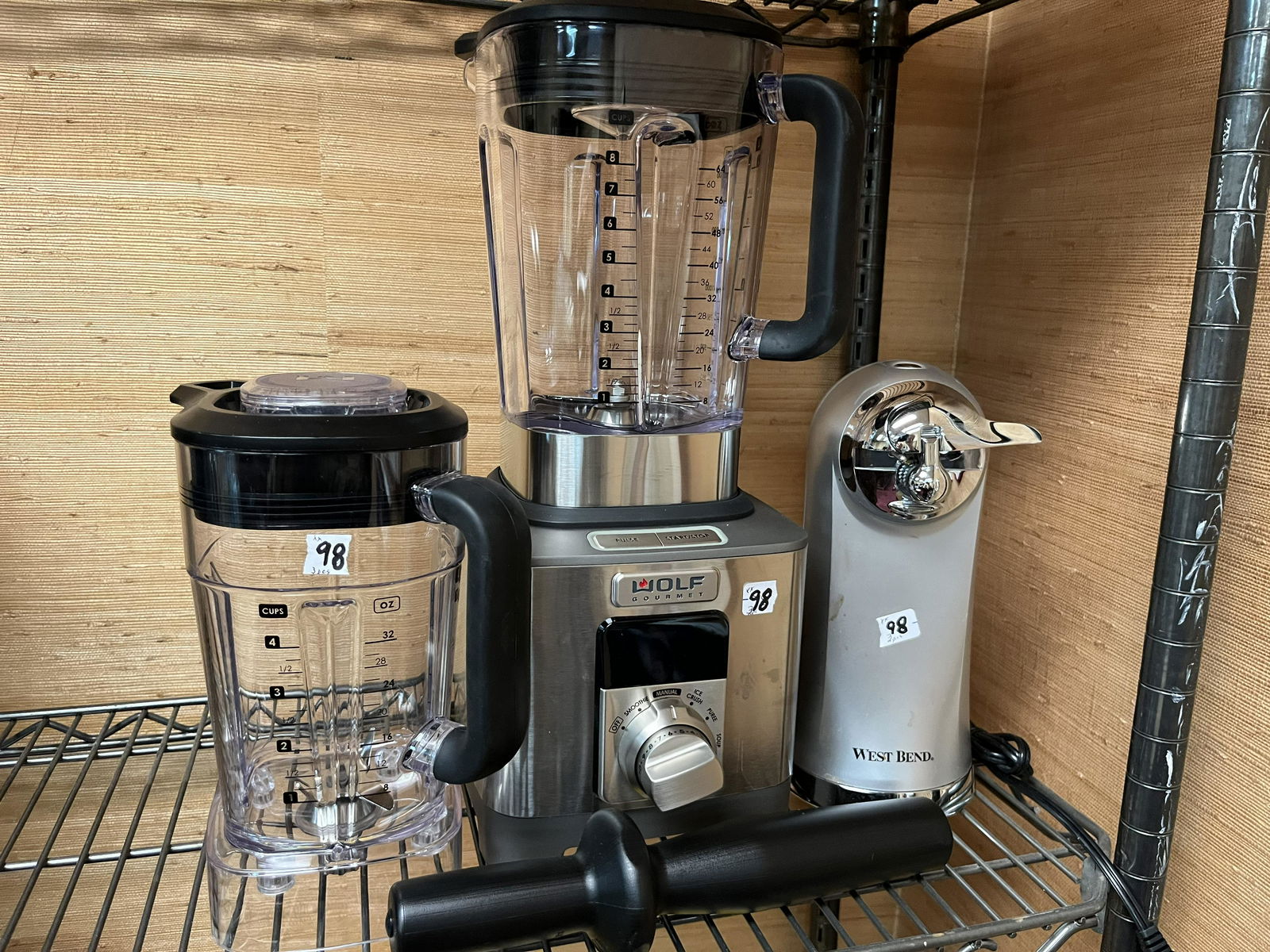 Wolf Blender(extra container plus Westbend Can Opener (1 of 1)