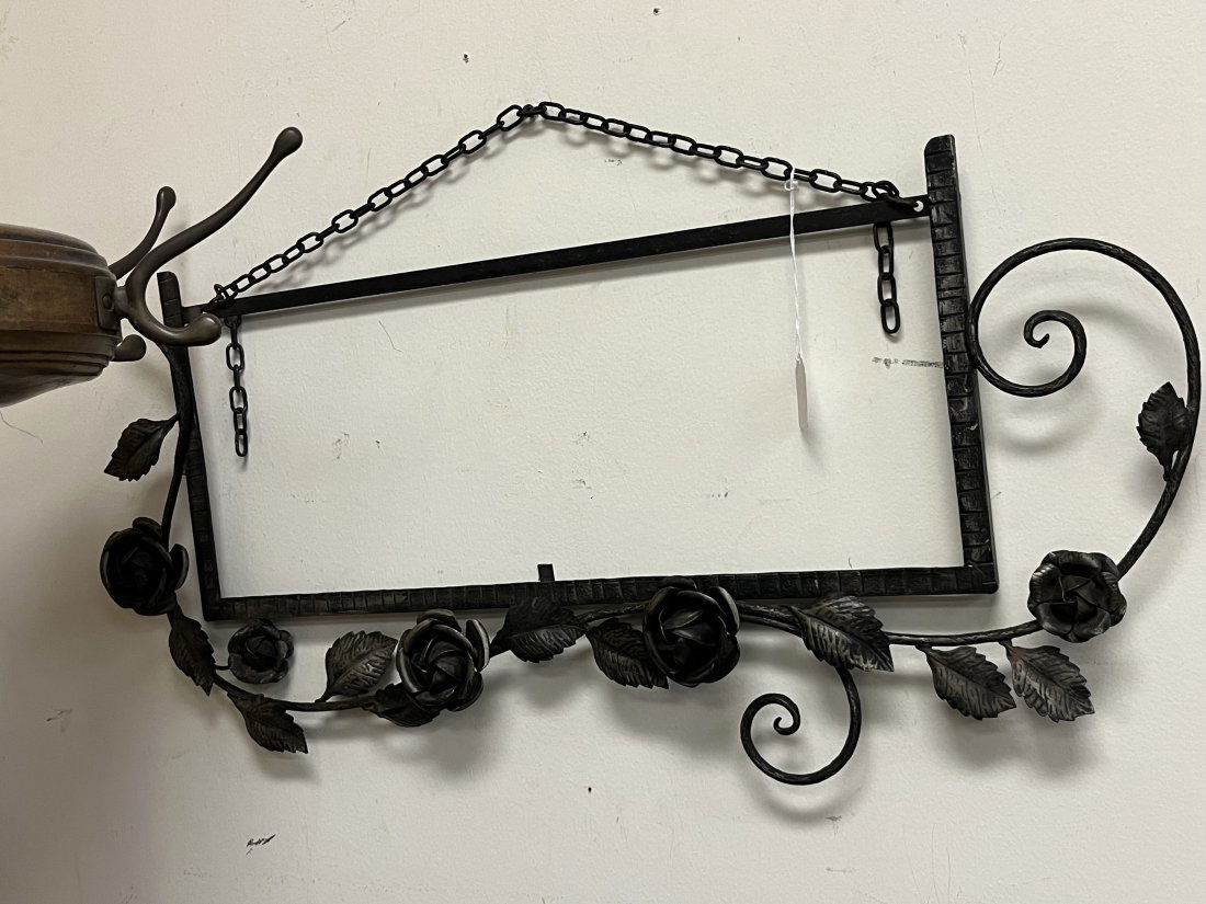 Blk. French Wall Mirror Frame (1 of 2)