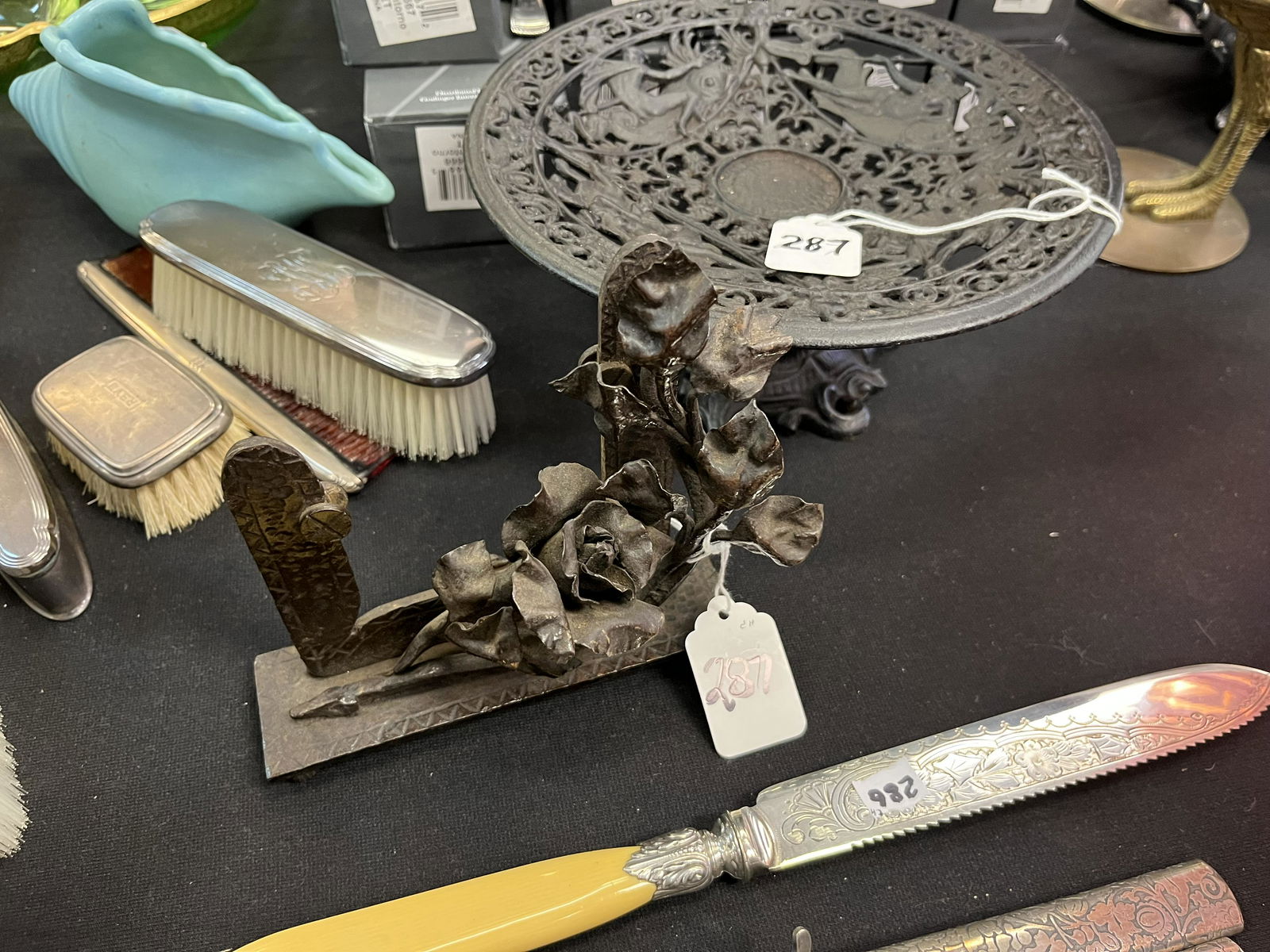 Blk.Compote & Handmade Pic. Frame (1 of 4)