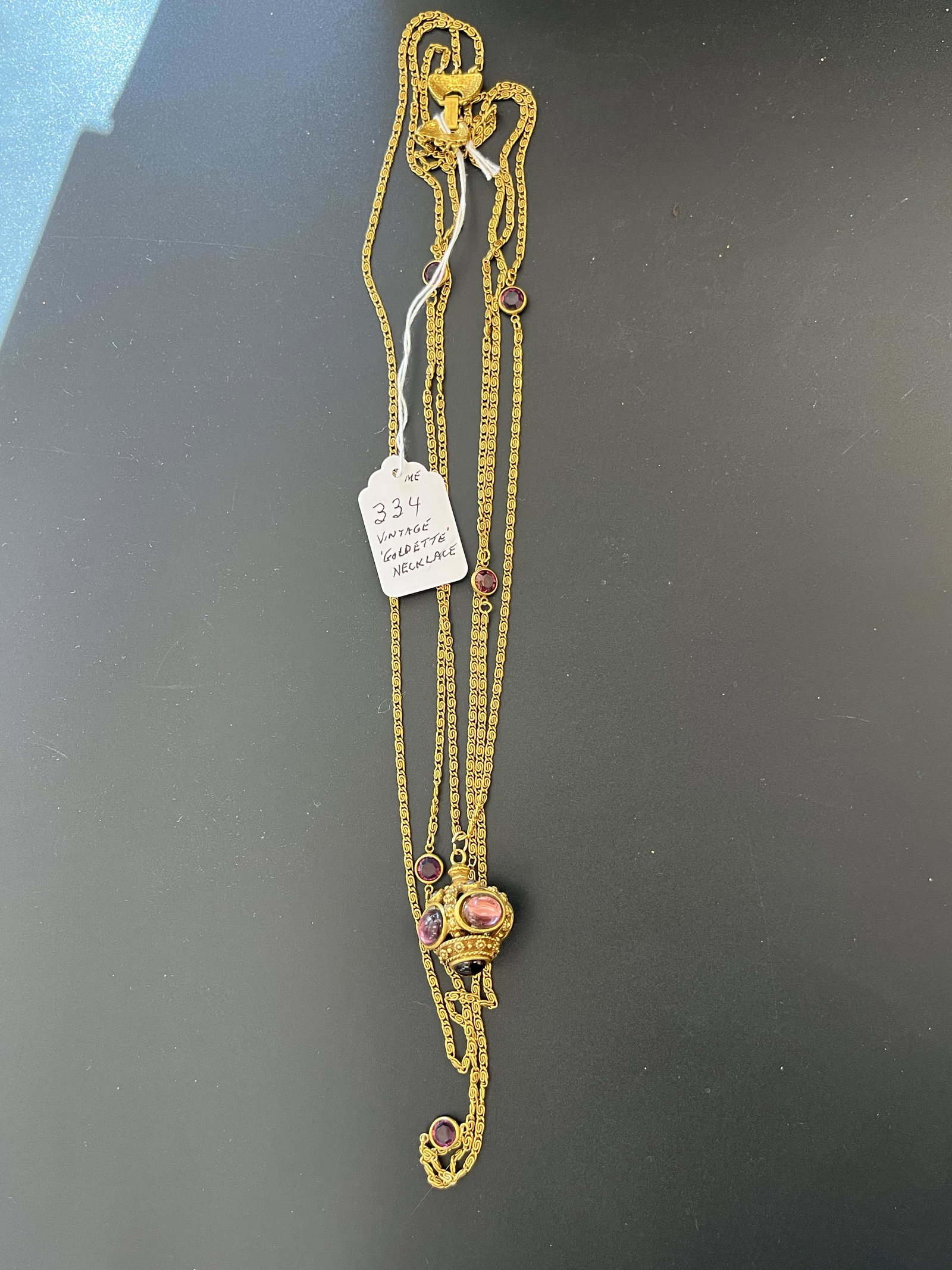 GOLDETTE Multi-Strand Necklace: Vintage GOLDETTE Multi-Strand Necklace