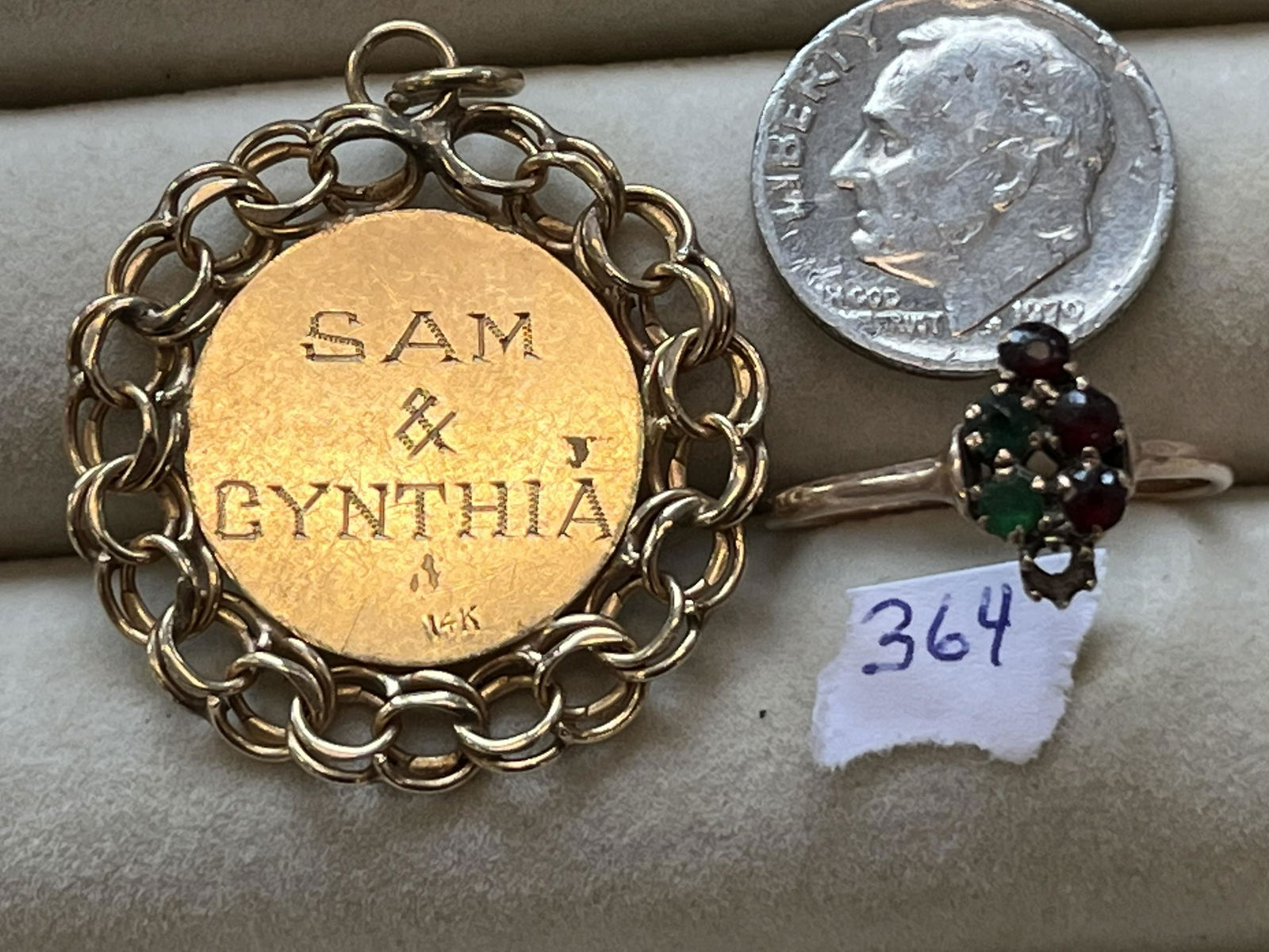14k Pendant/10k Ring (1 of 2)