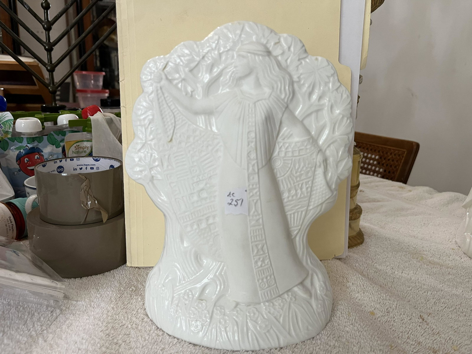 Minton-Hera & the Peacock: MINTON Hera and the Peacock FIGURINE #180 LIMITED EDITION Dated 1990