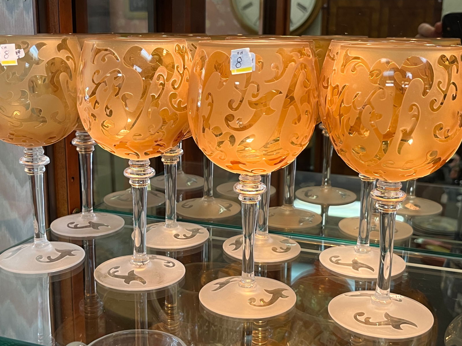 8-Z Gallerie Stem Candle Goblets: 8-Z Gallerie Stem Candle Goblets