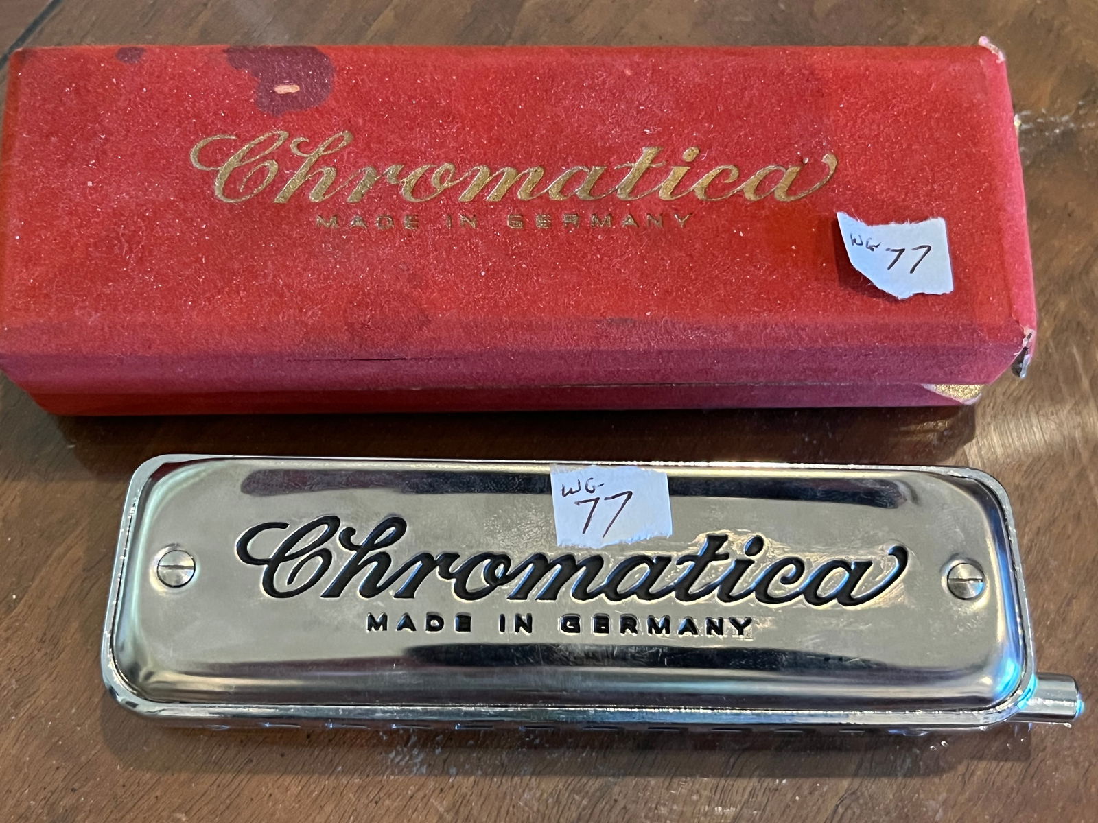 Chromica 5 1/2" Harmonica in Box (1 of 4)
