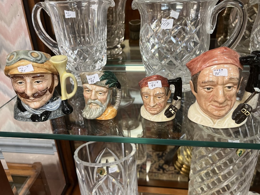 4-Royal Doulton Toby Mugs (1 of 3)