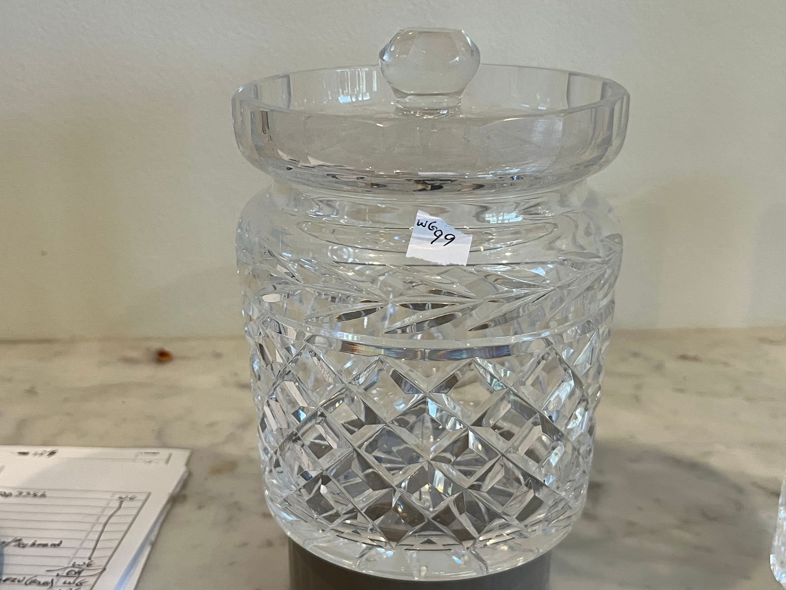 Waterford Bisquit Jar (1 of 2)