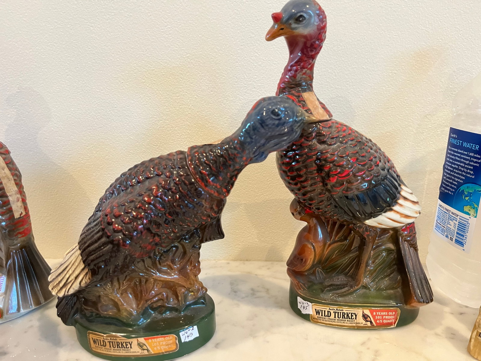 Wild Turkey 2-Decanters: (2) 1977 Austin Nichols Wild Turkey Decanters