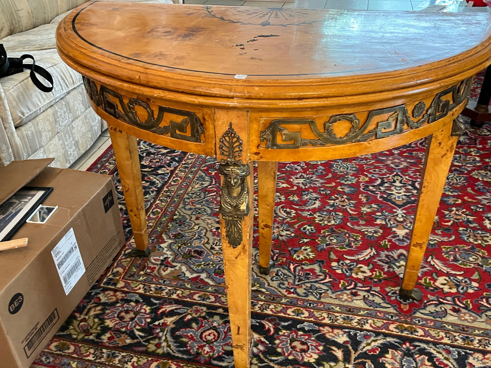 Game Table, French Empire (1 of 4)