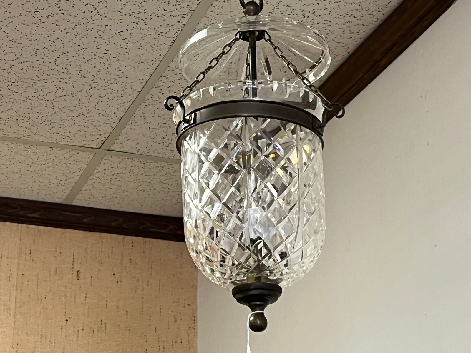 Rare Waterford Crystal Hanging Light (1 of 3)