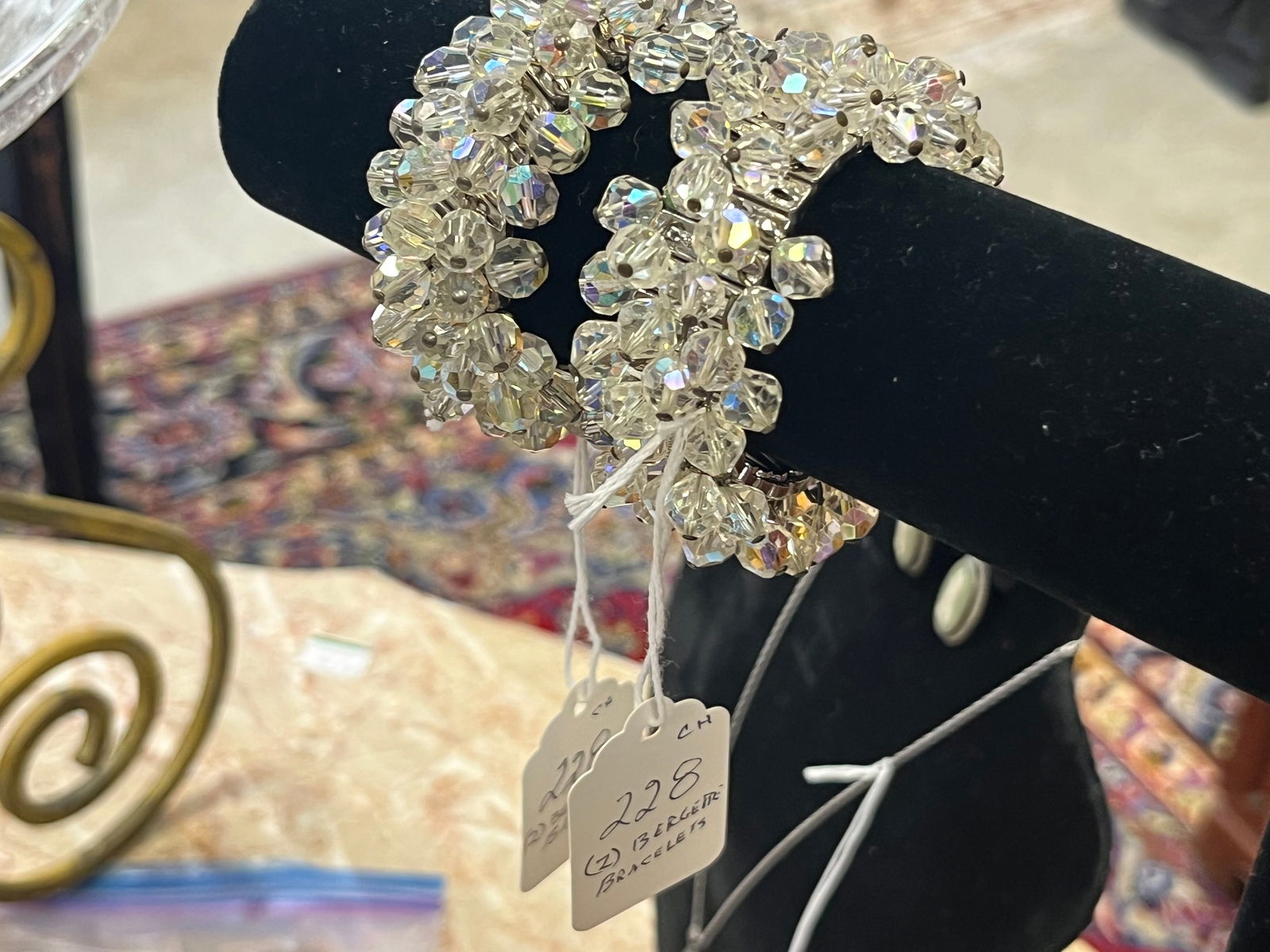 (2)Gergere Crystal Bead Bracelets (1 of 2)