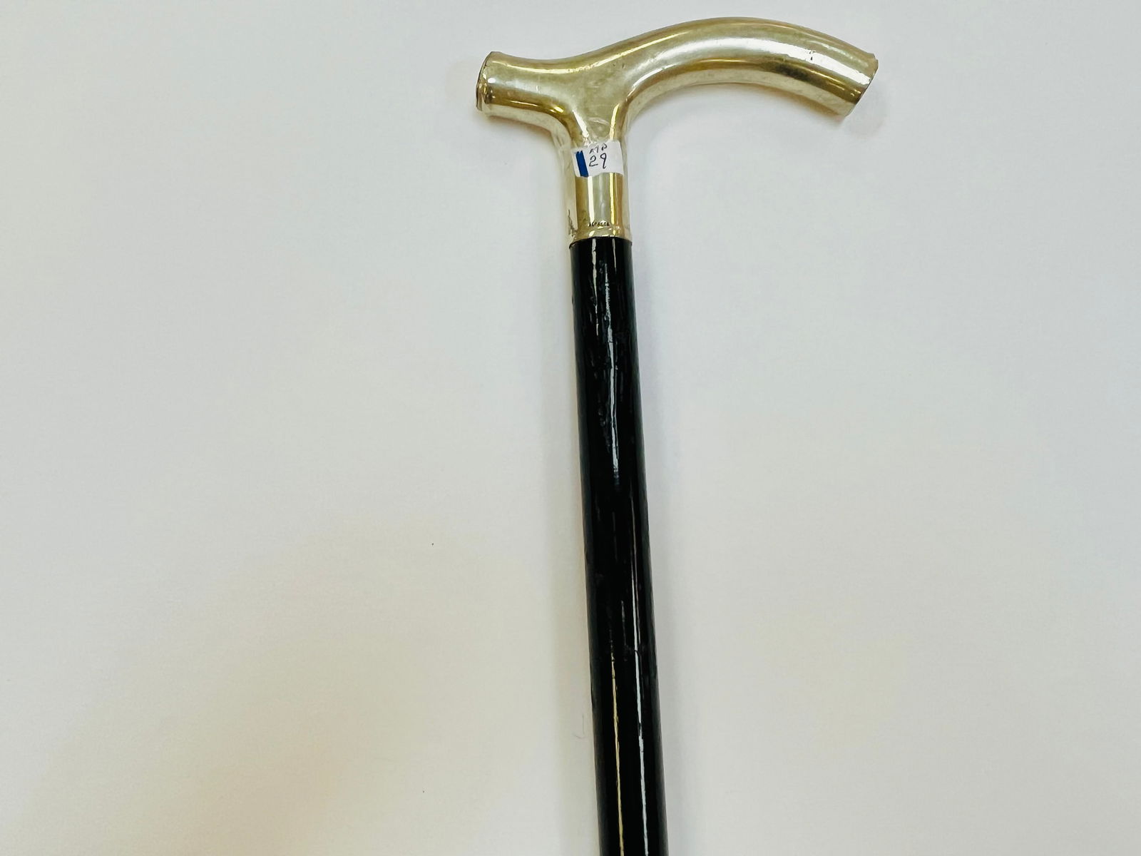 Alpaca Silver Handle Walking Stick (1 of 5)