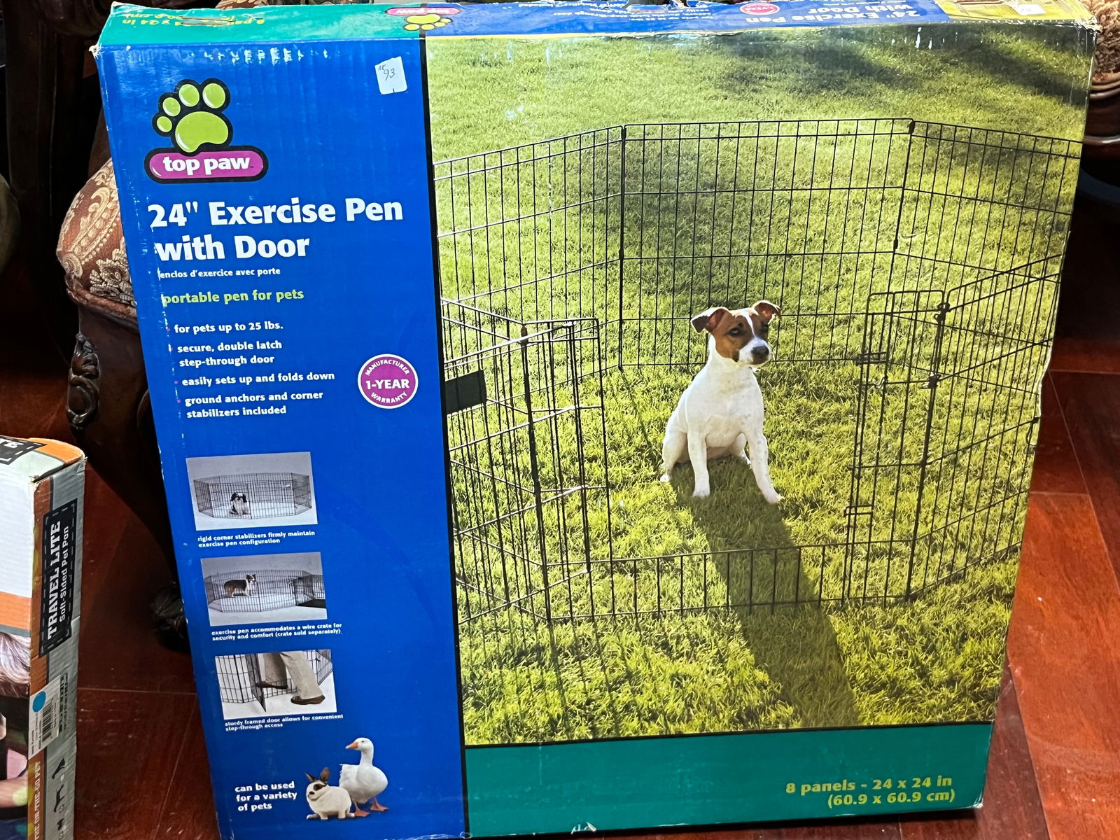 Top Paw Exercise Pen Auction